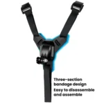 TELESIN Sports Camera Motorcycle Helmet Chin Mount Bracket For GoPro HERO Series / DJI Osmo Action / Insta360 - Image 3