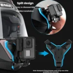 TELESIN Sports Camera Motorcycle Helmet Chin Mount Bracket For GoPro HERO Series / DJI Osmo Action / Insta360 - Image 5