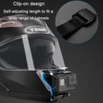 TELESIN Sports Camera Motorcycle Helmet Chin Mount Bracket For GoPro HERO Series / DJI Osmo Action / Insta360 - Image 8