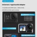 TELESIN Sports Camera Motorcycle Helmet Chin Mount Bracket For GoPro HERO Series / DJI Osmo Action / Insta360 - Image 10