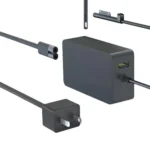 For Microsoft Surface Laptop 65W 15V 4A Fast Charger With 5V 1A  USB-A Port AC Adapter