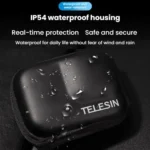 TELESIN Sports Camera Mini EVA Protective Storage Bag For GoPro HERO12 Black /11 Black /10 Black /9 Black - Image 9