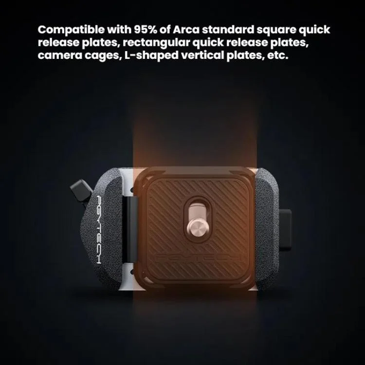 TBD06058759_B2.webp PGYTECH Camera Arca Quick Release Mount V2 Interface Tripod Accessory - Image 3