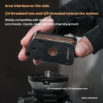 PGYTECH Camera Arca Quick Release Mount V2 Interface Tripod Accessory - Image 5