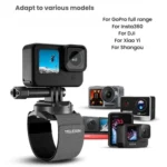 TELESIN Sports Camera Wrist Strap Steering Wrist Mount Strap - Image 4