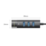 To 4-port USB3.0 Long Hub Docking Station Splitter - Image 11