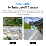 TELESIN T13 60m Sports Camera Wireless Bluetooth Remote Control For GoPro HERO13 Black /12 Black /11 Black /10 Black /9 Black /8 Black /Max - Image 10