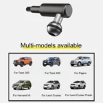 For Tank 300 / Tank 500 / Pajero / Land Cruiser / Land Cruiser Prado A-Pillar Handle Fixed Cell Phone Holder - Image 6