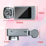 WIFI Connected 4K Three-Lens Car Driving Recorder - Image 3