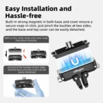 aMagisn Mini Quick Release Mount for Sports Cameras - Image 4