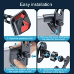 For Tesla Model 3 / Y Floating Screen Car Phone Holder Automotive Navigation Magnetic Mount - Image 9