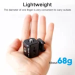 XILETU Tripod Screw Hole Adapter with Cold Shoe 3/8 inch 1/4 inch Thread Holes ARRI Positioning Hole - Image 4