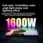 Ajazz ALUX68 MAX RGB Single Wired DIY Magnetic Shaft Mechanical Keyboard - Image 10