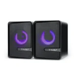 T-WOLF S3 USB/3.5mm Desktop Speakers For Phone / PC / Laptop Dual Diaphragm Subwoofer Sound System