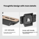 YUNTENG Vertical & Horizontal Quick Release Plate for VCT-691/VCT-6006/VCT-288/VCT-930 - Image 6