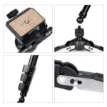 YUNTENG VCT-588 Camera Monopod 65-166cm Aluminum Alloy DSLR Tripod Stand With Hydraulic Ball Head - Image 7