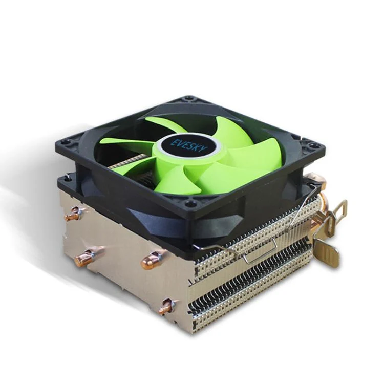 TBD06059075_2.webp EVESKY CPU Cooler PC Radiator 1850-2200 RPM Quiet Fan For Intel LGA775/115x/1366 & AMD AM2/AM3 Sockets - Image 3