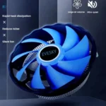 EVESKY 800-2000 RPM Conputer CPU Cooling Fan For Intel LGA 1155/1156/775 & AMD AM4/AM5 Sockets - Image 2