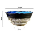 EVESKY 800-2000 RPM Conputer CPU Cooling Fan For Intel LGA 1155/1156/775 & AMD AM4/AM5 Sockets - Image 6