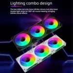 Prism 4RRO Computer Case Fan 12cm ARGB Sync PWM Quiet Cooling Fan - Image 4