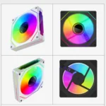 Prism 4RRO Computer Case Fan 12cm ARGB Sync PWM Quiet Cooling Fan - Image 9