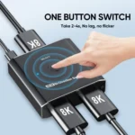 PWAY S6203H 8K 60Hz 2 In 1 Out HDMI-Compatible Two-Way Switcher - Image 5