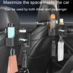 Car Seat Back Multifunctional Storage Box Pouch Phone Holder - Image 11