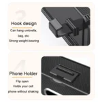 Car Seat Back Multifunctional Storage Box Pouch Phone Holder - Image 5