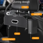 Car Seat Back Multifunctional Storage Box Pouch Phone Holder - Image 8