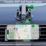 Extended Car Mechanical Arm Telescopic Cell Phone Holder Car Windshield Dashboard Large Suction Cup Navigation Mount - Image 9