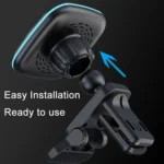 For IPhone 12-16 Cell Phone Car Magnetic Wireless Charger Car Air Vent Holder Fast Charger - Image 11