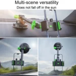 Car Powerful Suction Cup Cell Phone Holder Front Glass Navigation Mount - Image 7