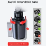 Car 360 Degree Rotating Dining Tray Auto Adjustable Cell Phone Holder - Image 5