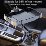 Car 360 Degree Rotating Dining Tray Auto Adjustable Cell Phone Holder - Image 8