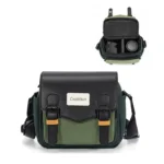 Shoulder Camera Bag Multi-functional Casual Color Clash Lightweight Storage Bag