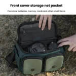 Shoulder Camera Bag Multi-functional Casual Color Clash Lightweight Storage Bag - Image 8