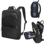 Men Expandable Waterproof Lightweight Laptop Backpack With Floating Zipper - Image 2