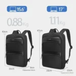 Men Expandable Waterproof Lightweight Laptop Backpack With Floating Zipper - Image 12