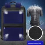 Tigernu T-B9152A 15.6-inch Men Hardshell Waterproof Backpack with Dry/Wet Separated Compartment & Air-Cushioned Shockproof Laptop Sleeve - Image 8