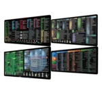 Keyboard Shortcut Desk Mat Mouse Pad Non-Slip Office Desk Pad With Computer Commands - Image 2