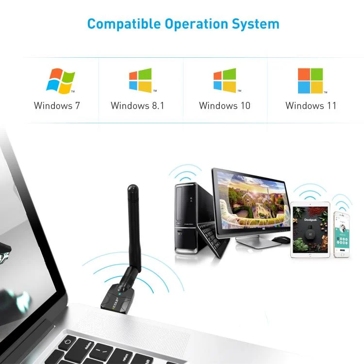 TBD06059570_3.webp EDUP USB Bluetooth Adapter 5.4 Transmitter Audio Receiver Module - Image 4