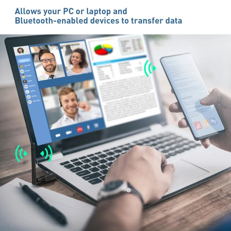 TBD06059570_5.webp EDUP USB Bluetooth Adapter 5.4 Transmitter Audio Receiver Module - Image 6