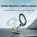 Magnetic Folding Car Mobile Phone Navigation Holder - Image 2