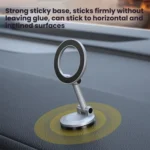 Magnetic Folding Car Mobile Phone Navigation Holder - Image 3
