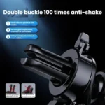 Leeioo Gravity Linkage Air Outlet Clip-on Car Mobile Phone Holder - Image 3