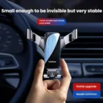 Leeioo Gravity Linkage Air Outlet Clip-on Car Mobile Phone Holder - Image 4