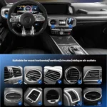 Leeioo Gravity Linkage Air Outlet Clip-on Car Mobile Phone Holder - Image 7