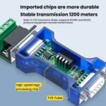 DTECH RS232 To RS485 Bi-Directional Converter With Surge & Transient Protection - Opto-Isolated Passive Interface - Image 4
