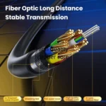 DTECH DT-HF8005 8K 60Hz HDMI 2.1 Fiber Optic Cable Dolby Atmos, EARC For PS5, Xbox, Home Theater, Gaming Monitor - Image 4