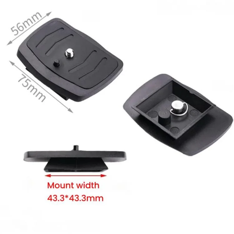 TBD06059740_2.webp 43.3mm Quick Release Plate For WeiFeng WT3560 ST3560 Tripod - Image 3